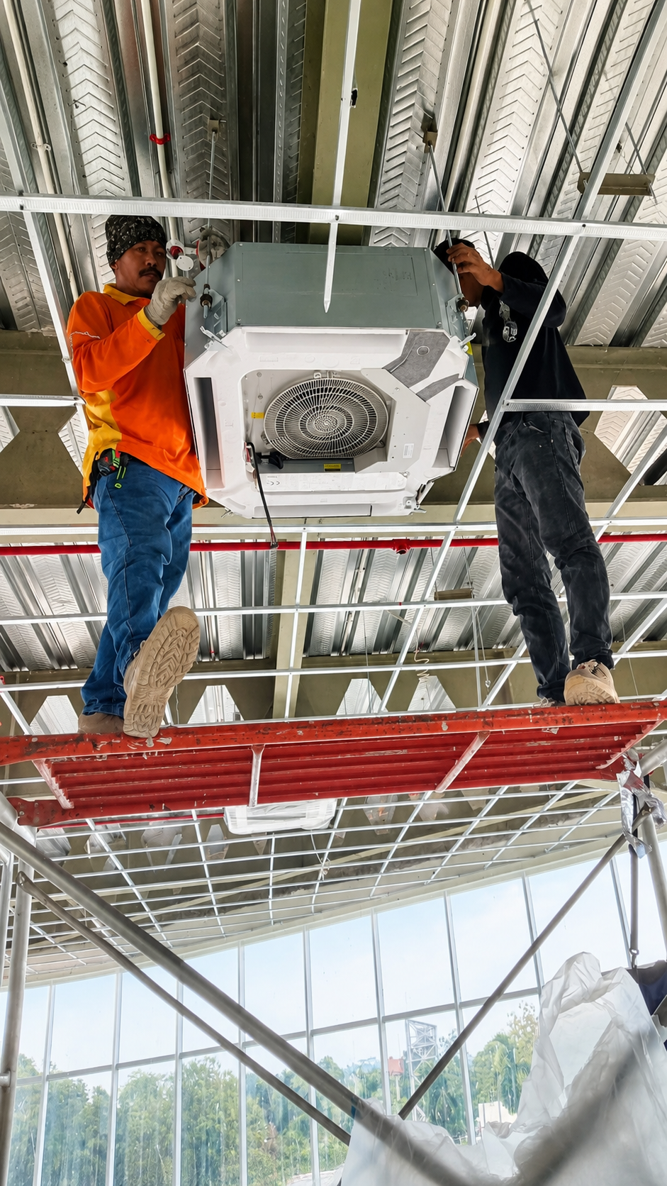 HVAC Perpustakaan Modern Lampung